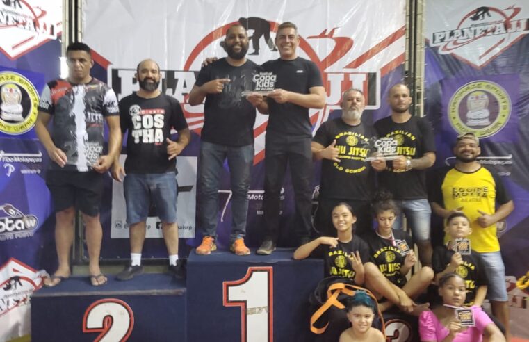 Barretenses trazem bons resultados de Festival Kids de Jiu Jitsu