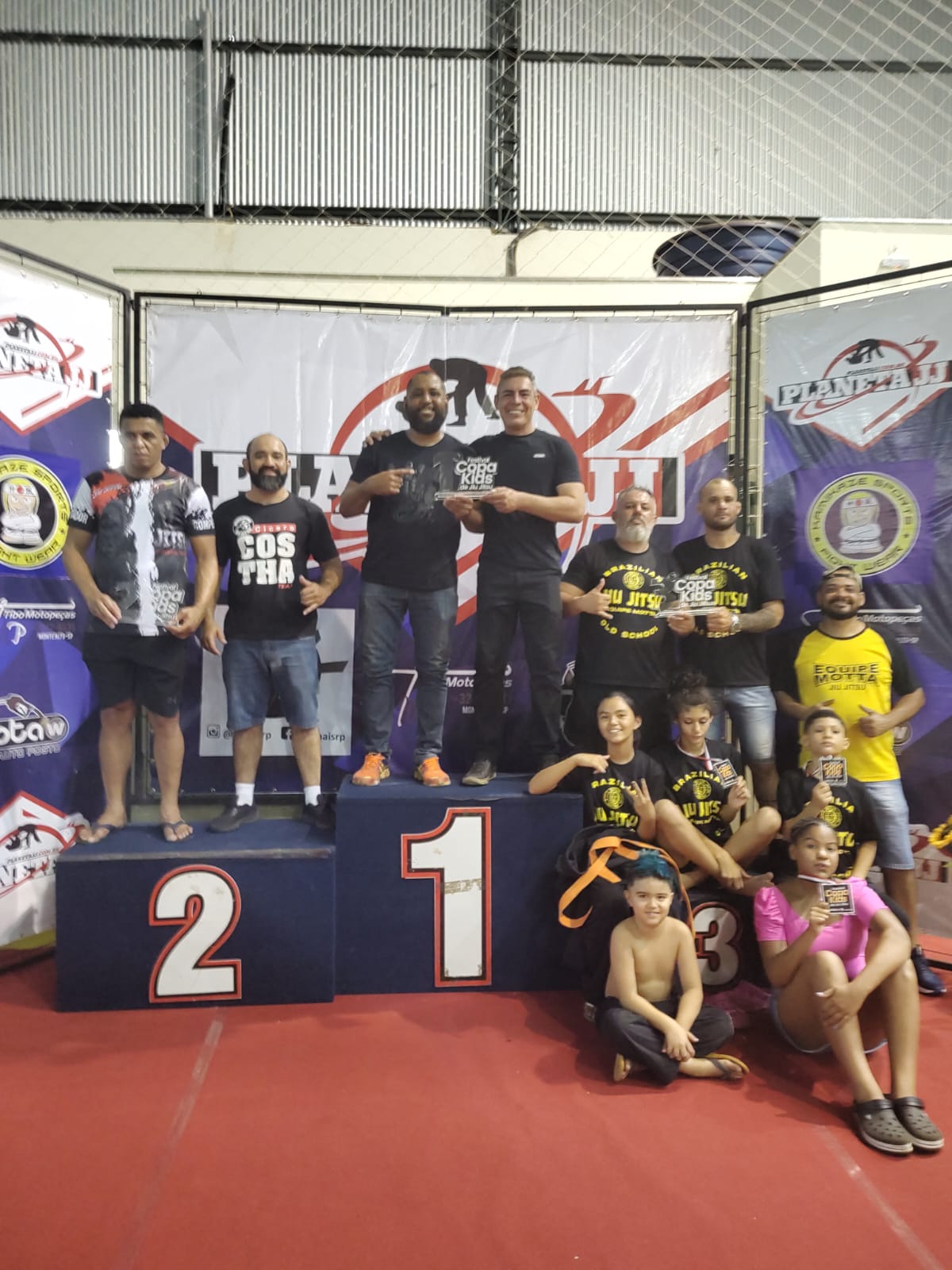 Barretenses trazem bons resultados de Festival Kids de Jiu Jitsu