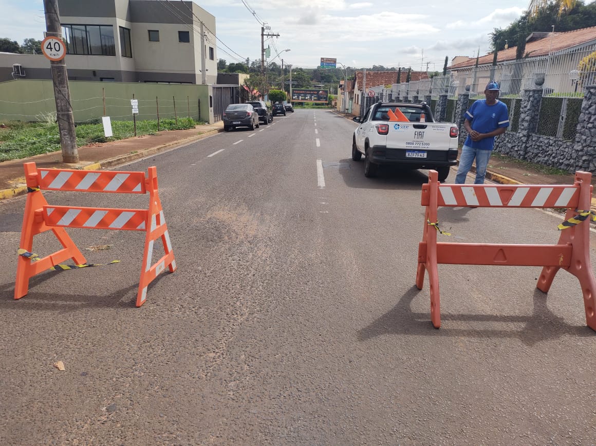 SAAE realiza manutenção em trecho no centro