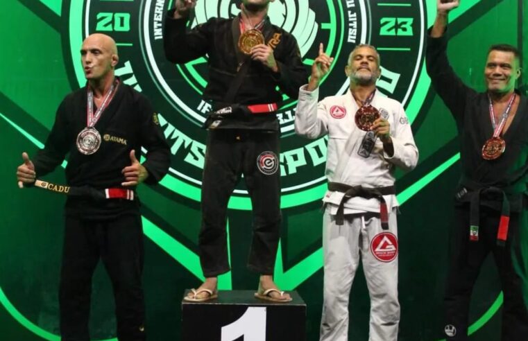 Atleta conquista título de campeão no Jiu Jitsu