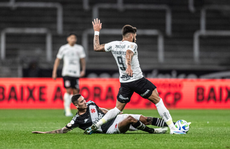 Corinthians e Vasco jogam hoje pelo Brasileirão