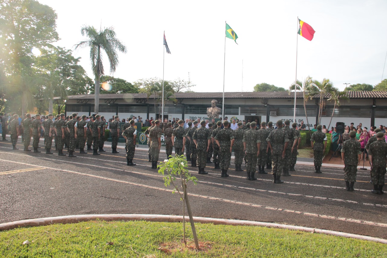 93 atiradores concluem ano de instrução no Tiro de Guerra