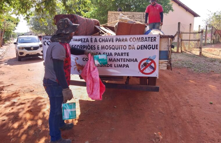 Saúde de Colina orienta sobre os cuidados  para evitar Dengue e  escorpiões