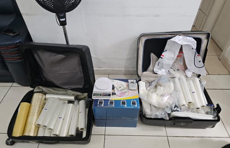 PM prende homem e encontra depósito com mais de 10 kg de maconha na zona sul