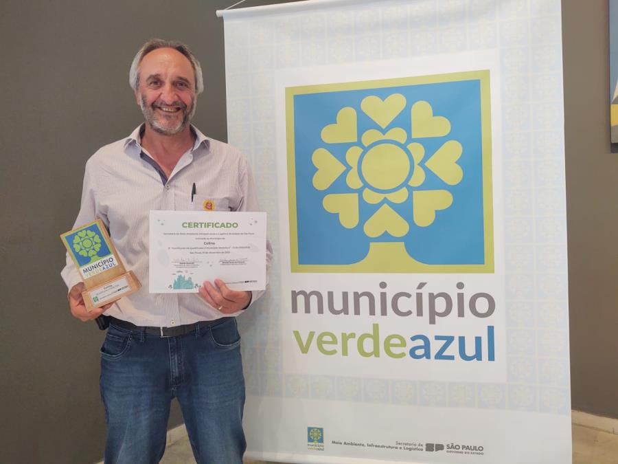 Colina é certificada no Programa Município Verde Azul