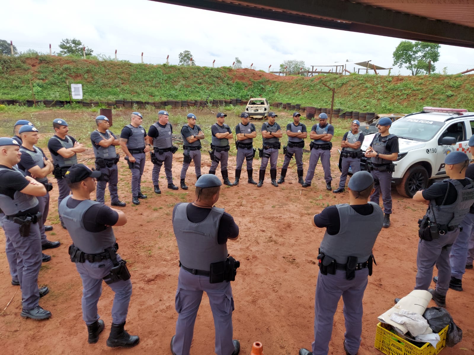 Força Tática do 33° Batalhão participa de treinamento