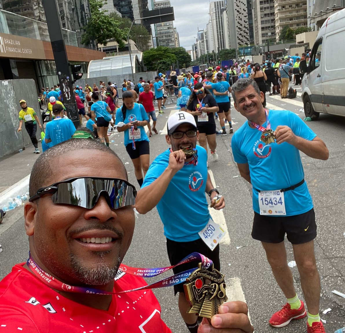 Barretenses concluem 98ª Corrida Internacional São Silvestre