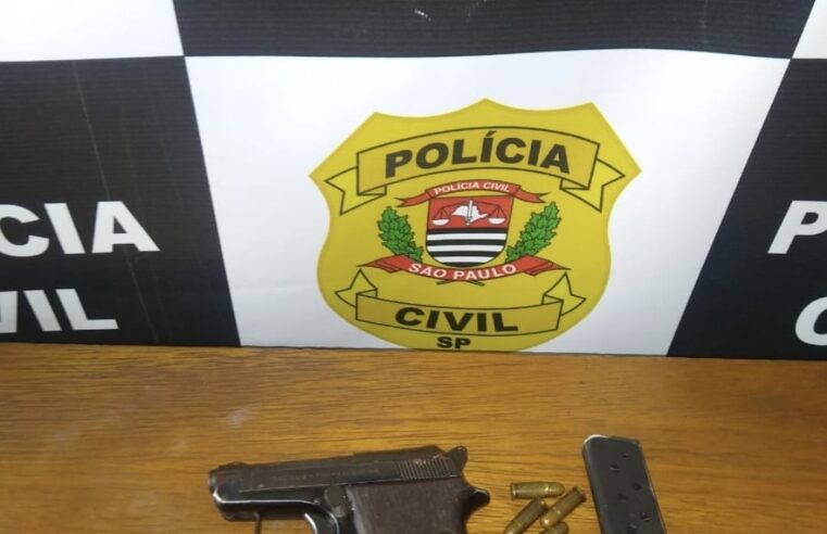 Autor de homicídio é preso ao ser entregar a Polícia Civil