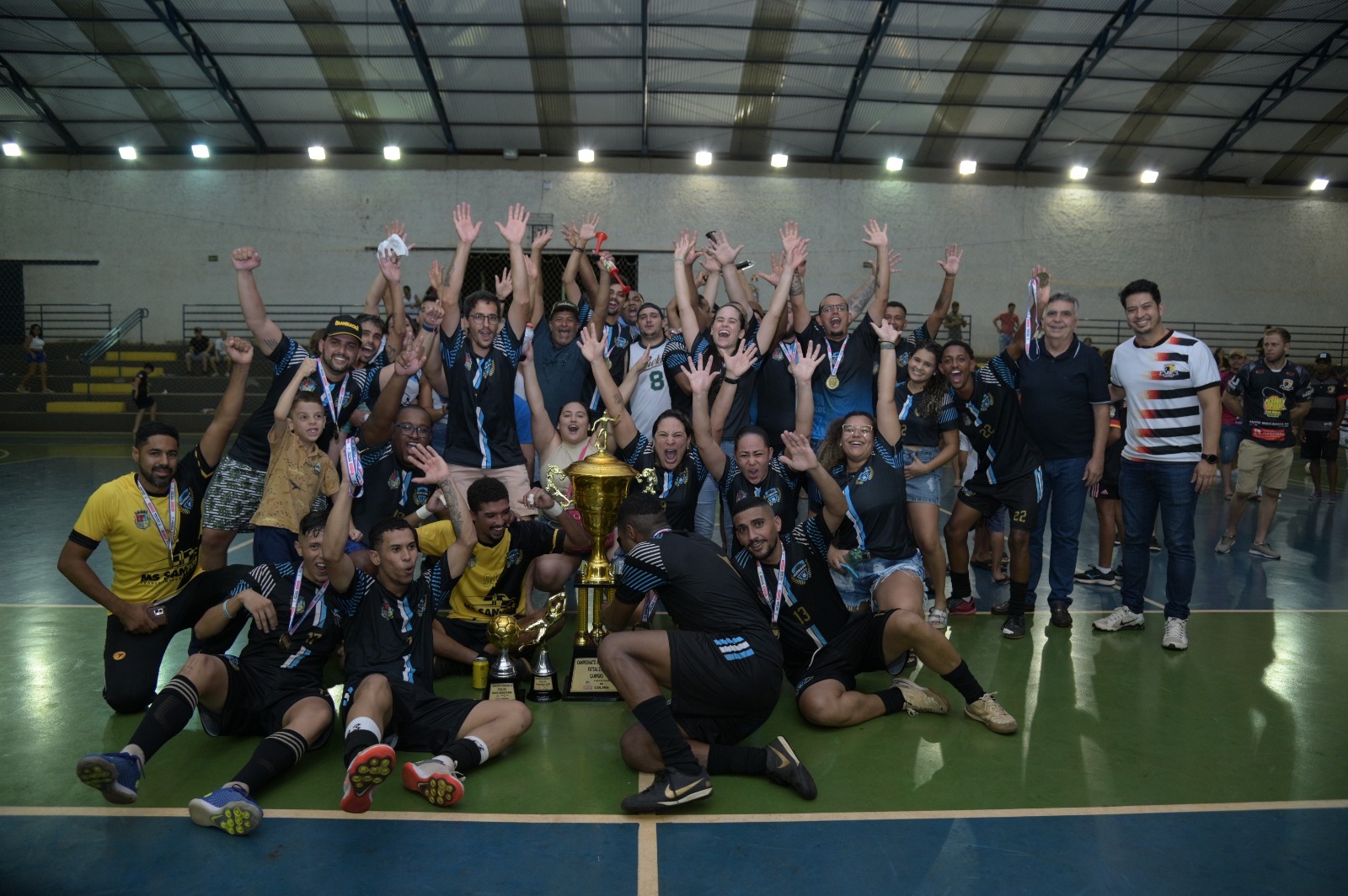 Eletrocol é campeã do Municipal de Futsal de Colina