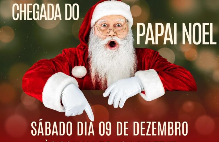 Fundo Social de Colina inaugura decoração de Natal com a chegada do Papai Noel neste sábado