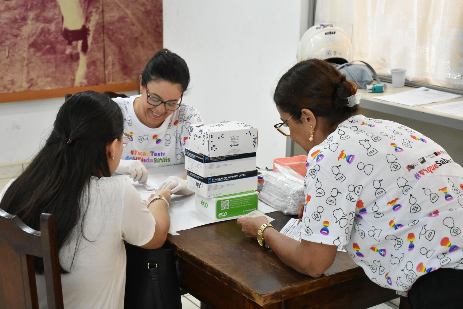 Ação de testagens para ISTs na ACIB termina nesta sexta-feira, 15