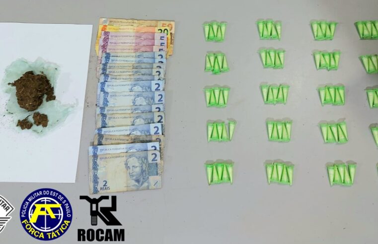 PM detém traficante em operação no Dom Bosco