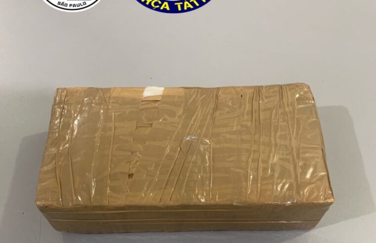 Forca Tática da PM apreende 1kg de cocaína em oficina mecânica