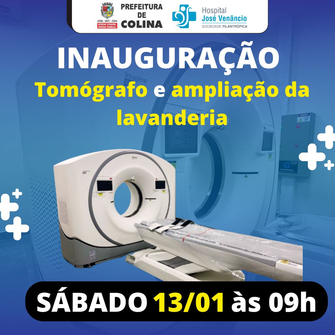 Prefeitura de Colina e Hospital José Venâncio convidam para inauguração