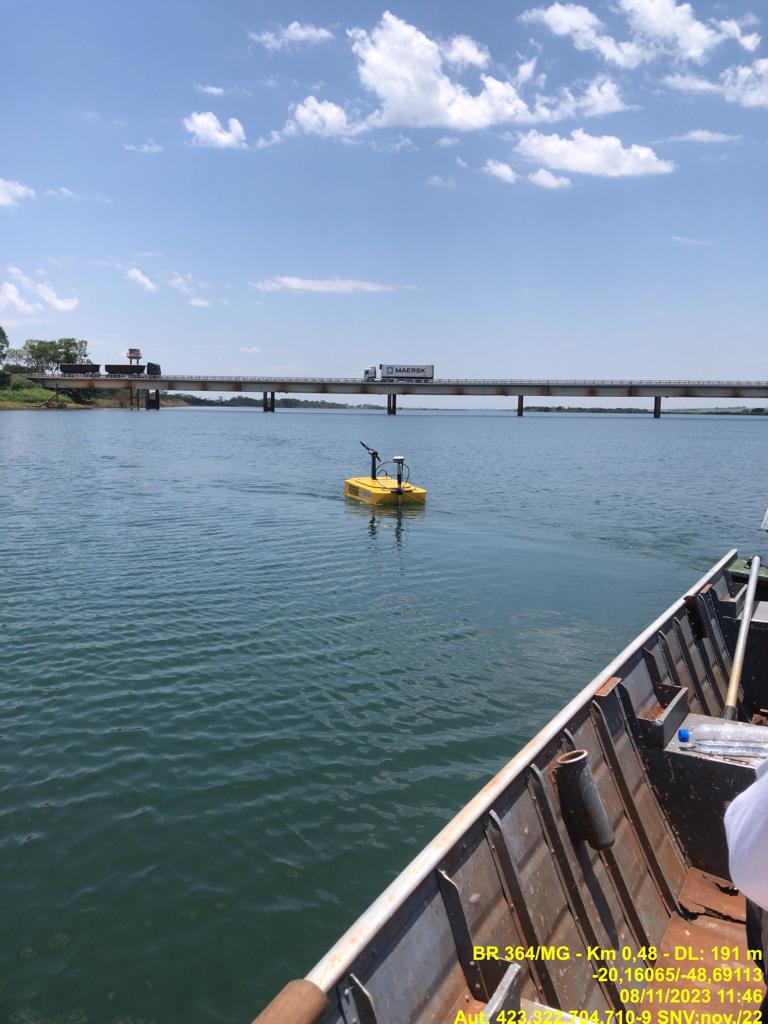 DNIT realiza levantamentos na Ponte do Rio Grande