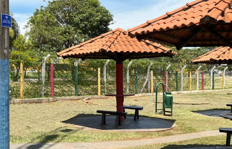 Playground ‘Pedro Henrique de Souza’, na Região dos Lagos, recebe o quinto ponto de Wi-Fi Livre de Barretos