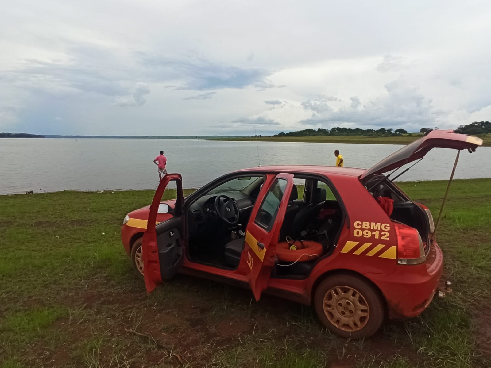 Homem que se afogou no Rio Grande é localizado pelos Bombeiros