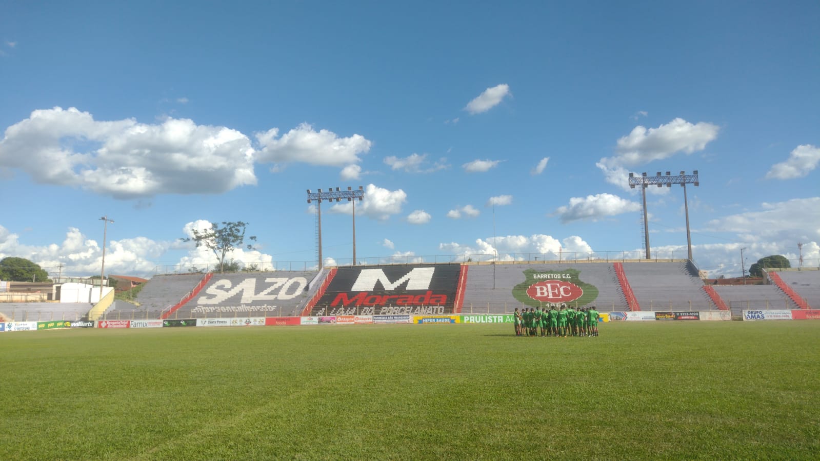 Estádio Fortaleza está liberado para os jogos do Touro do Vale