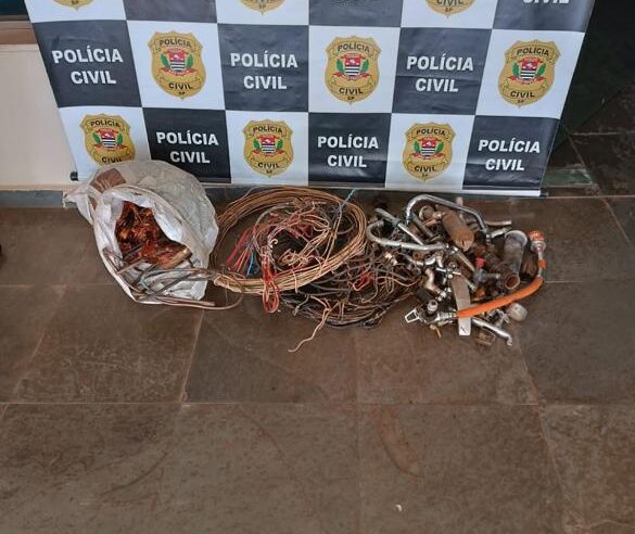 Polícia Civil desenvolveu Operação de combate a Receptação de Fios de Cobre e materiais metálicos