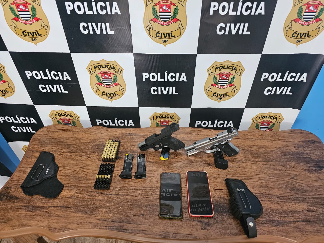  Homem é preso em Guaíra com arma de calibre restrito