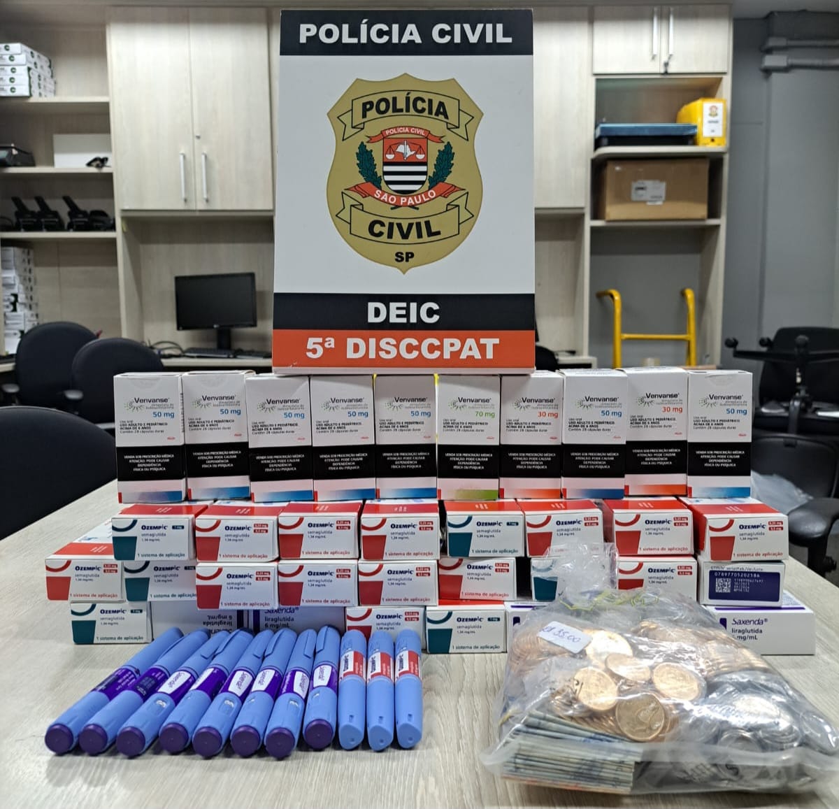 Deic prende homem que atuava em roubos de medicamentos de alto custo em São Paulo