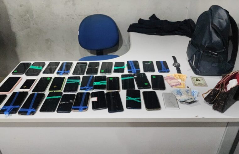 Operação Lollapalooza: PM prende trio e recupera mais de 30 celulares furtados