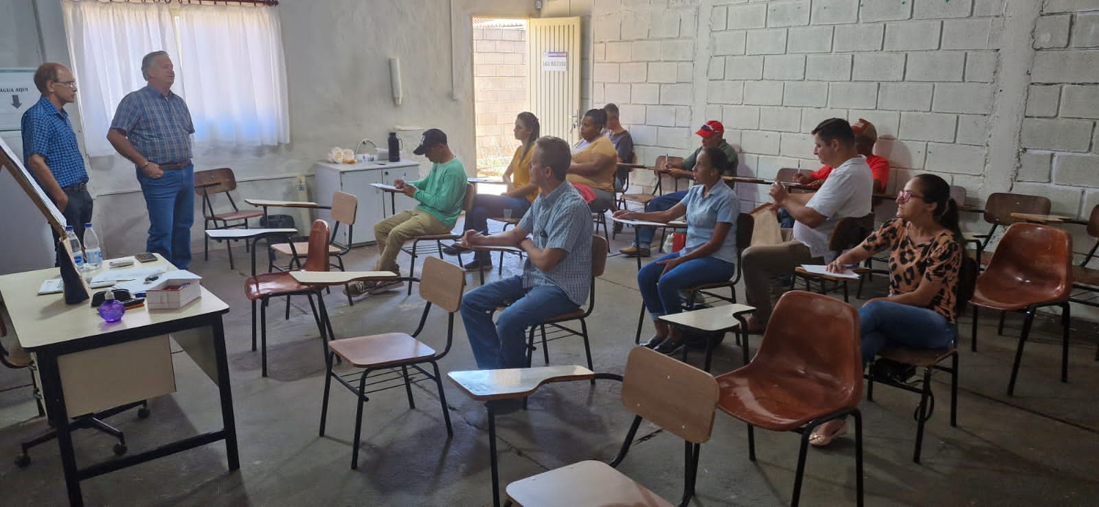 Curso em Colina ensina técnicas de sangria de seringueira