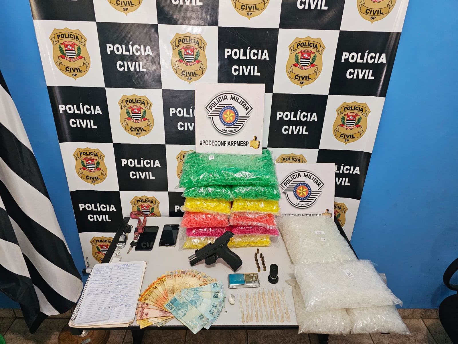 Operação da Polícia Civil prende traficante em flagrante em Guaíra