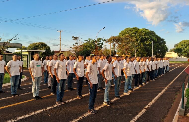 TG inicia turma de 2024 com 100 atiradores