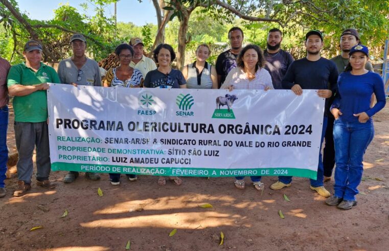 Curso de Olericultura Orgânica incentiva produção sem agrotóxicos