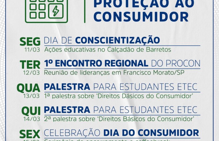 PROCON Barretos promove a 2ª Semana do Consumidor