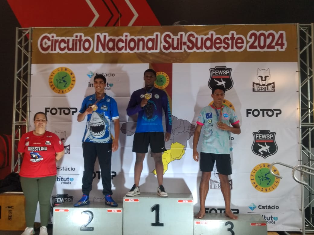 Equipe barretense conquista 10 medalhas na primeira etapa do Circuito Nacional de Wrestling