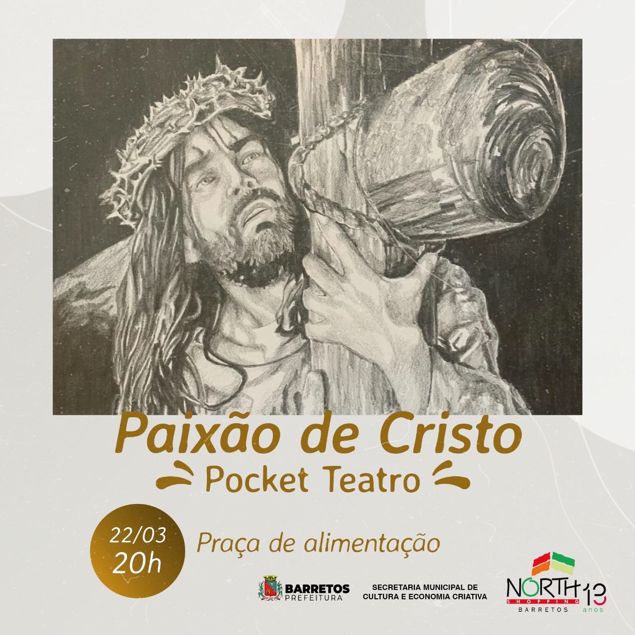 North Shopping Barretos terá “pocket teatro” com elenco de Paixão de Cristo 2024