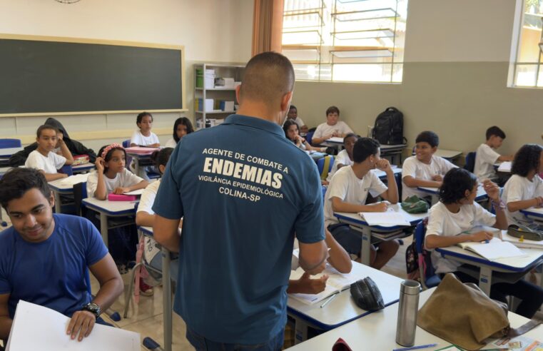 Colina realiza Semana de Prevenção no Combate à Dengue nas Escolas Municipais