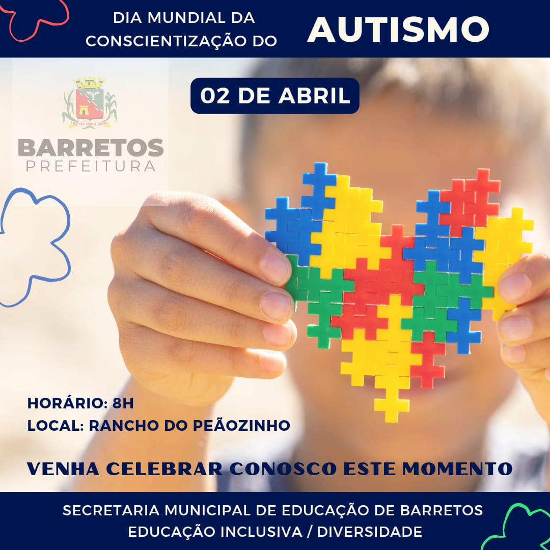 Dia Mundial de Conscientização do Autismo é celebrado em Barretos