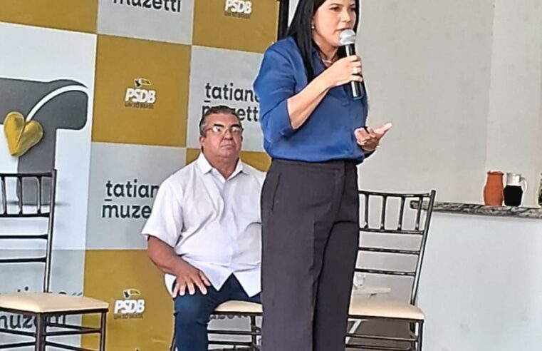 Tatiane Muzetti lança pré-candidatura a prefeita pelo PSDB
