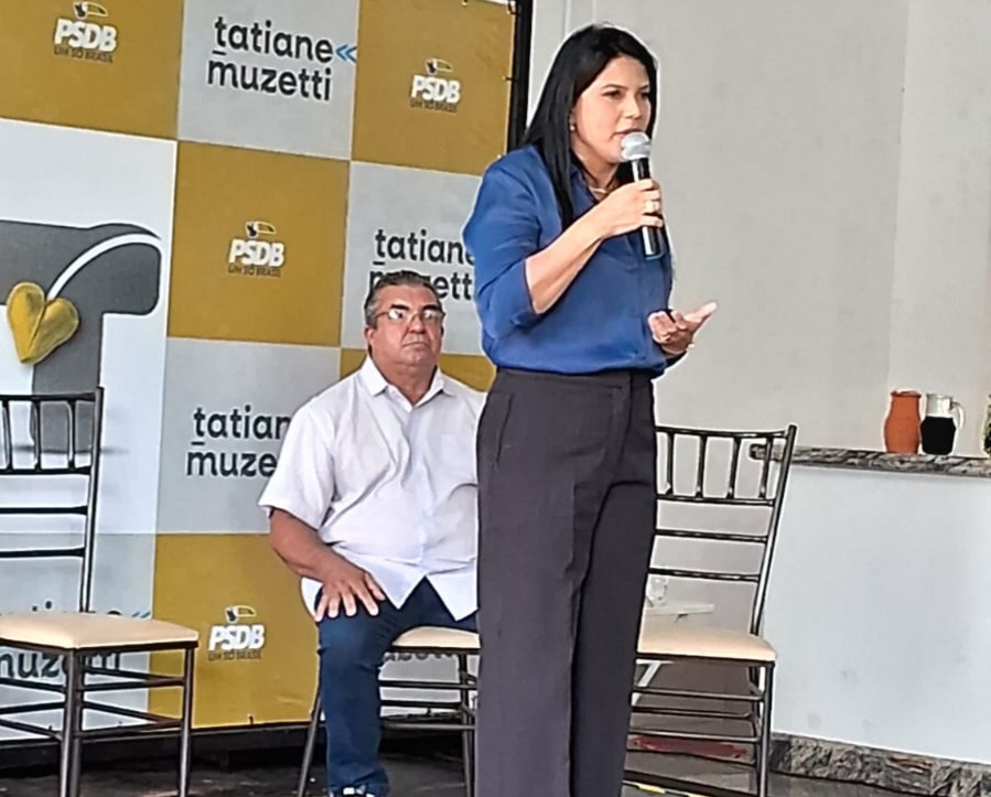 Tatiane Muzetti lança pré-candidatura a prefeita pelo PSDB