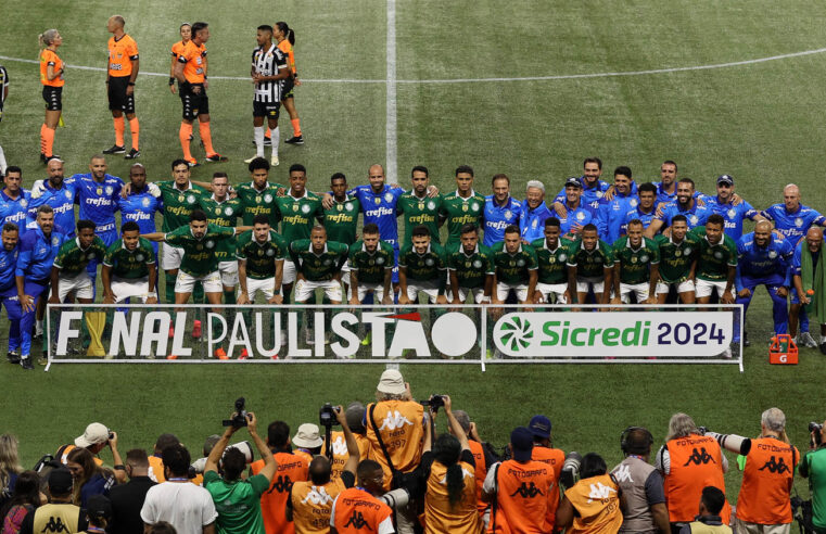 Palmeiras vence o Santos e conquista o tricampeonato paulista