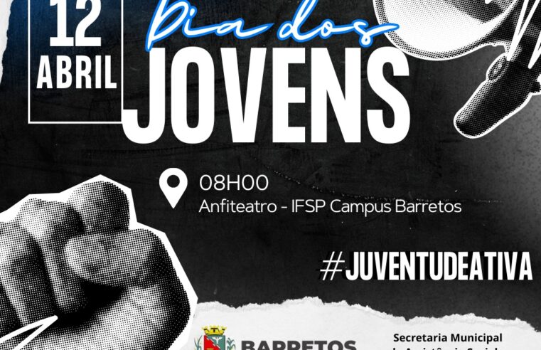 Dia do Jovem é celebrado com evento aberto a todos, nesta sexta de manhã