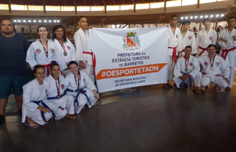 Equipes barretenses conquistam 10 medalhas na 5ª Etapa do Campeonato Paulista de Karatê 2024