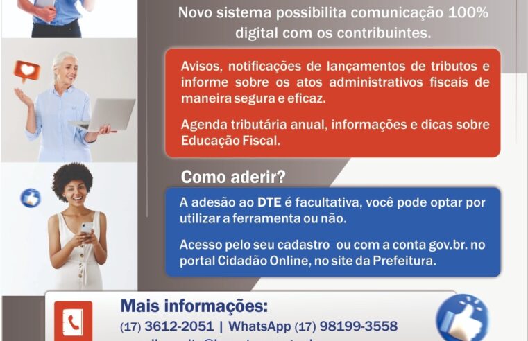 Prefeitura de Barretos lança Domicílio Tributário Eletrônico