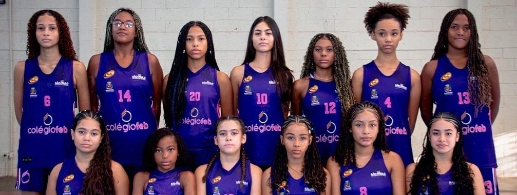 Basquete Feminino vence na estreia Campeonato Paulista Sub-13