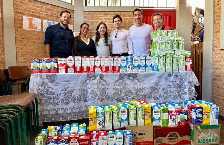 Fundo Social recebe mais de 300 litros de leite arrecadados na 1ª Corrida Maçônica Goat Run