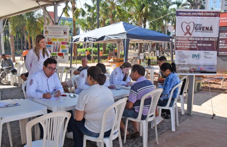 Abril Grená: 300 atendimentos realizados na Praça entre quinta e sábado