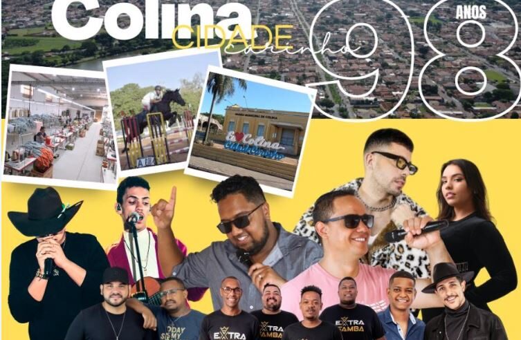 Colina comemora 98 anos com programação especial de aniversário