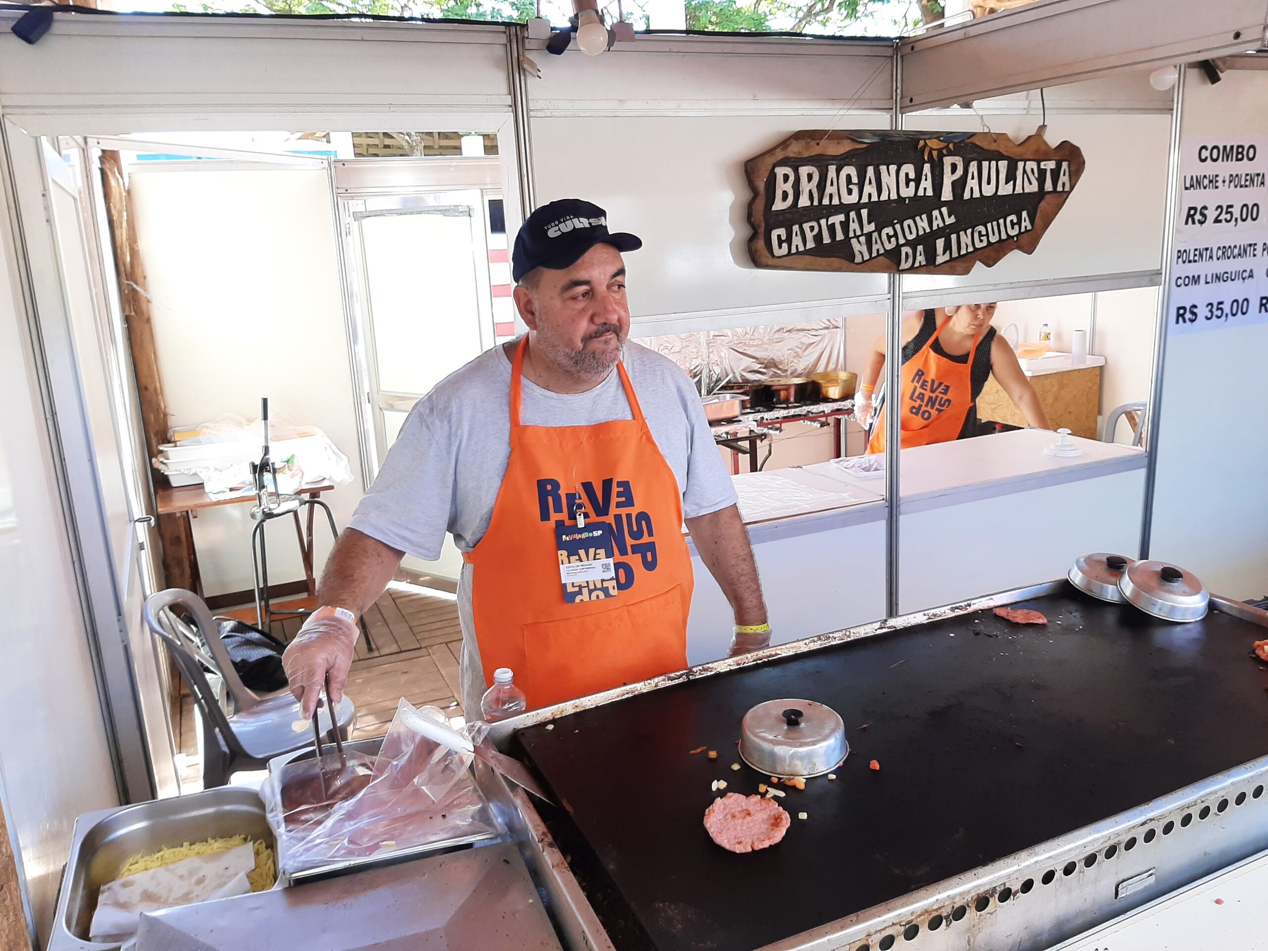 Linguiça Bragantina com polenta crocante é atração no Revelando SP