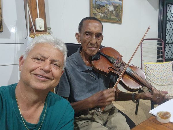 Morre Lazinho do Violino integrante do Grupo Brasil Viola