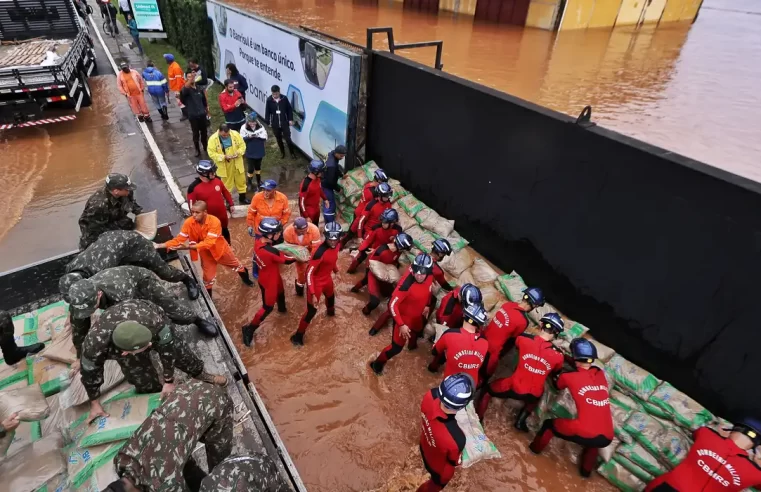 Chuva afeta 500 mil pessoas no Sul