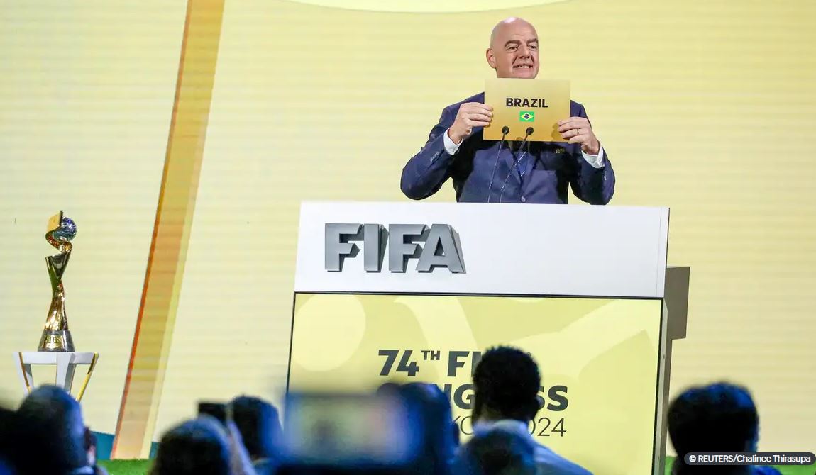 Fifa anuncia Brasil como sede da Copa do Mundo Feminina de futebol