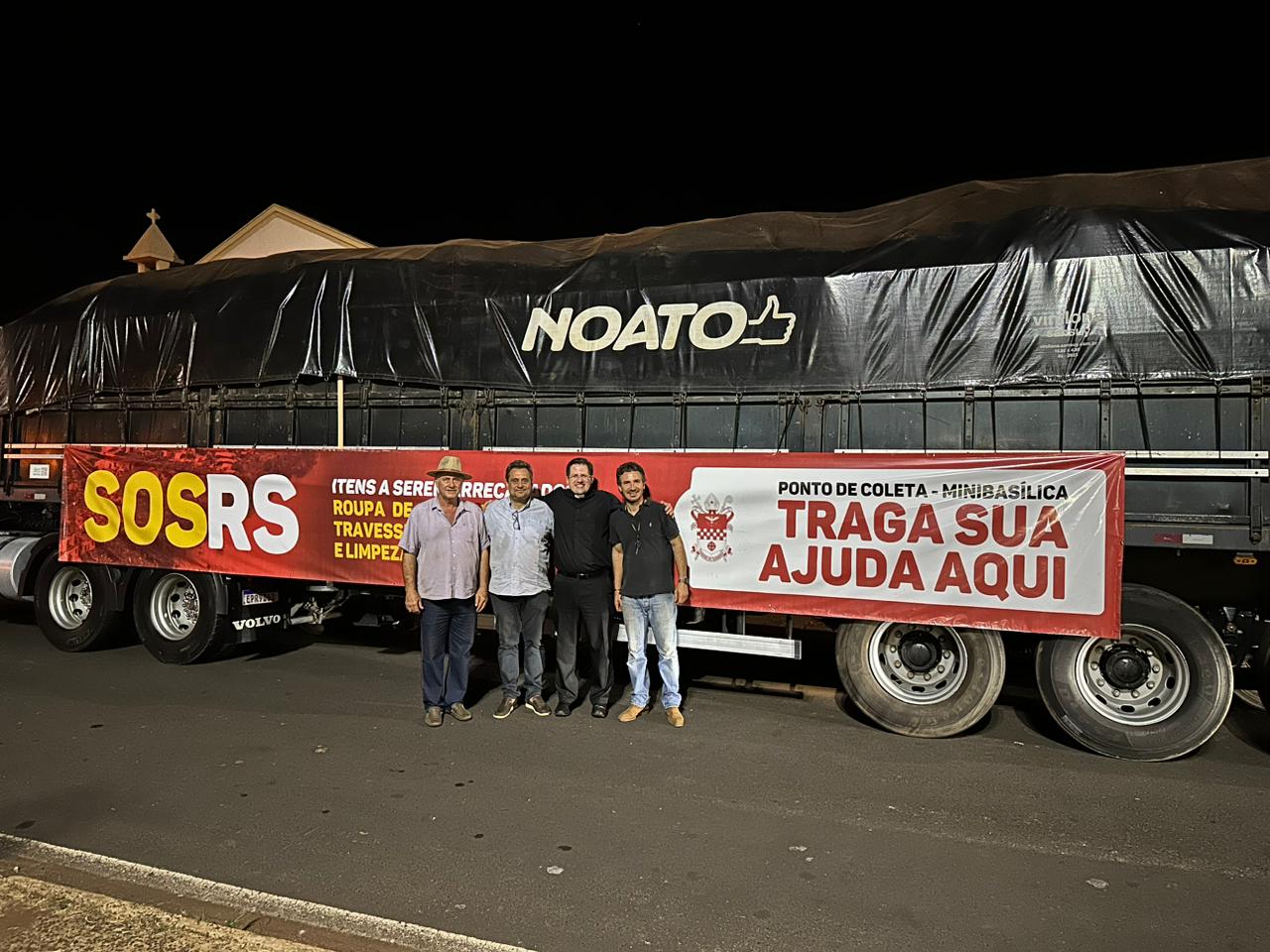 Barretos libera mais três carretas com doações desabrigados do Sul